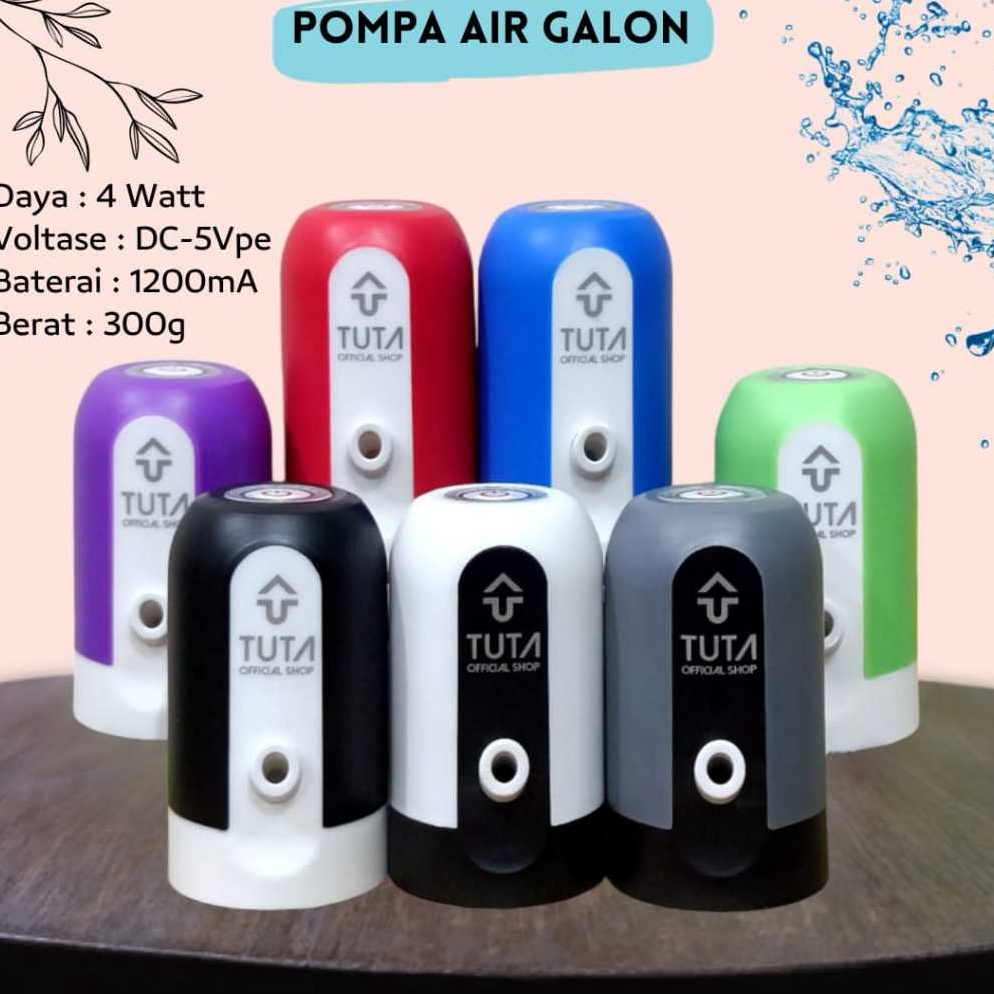 Motif Terkini.. Lelebest Hydro Pompa Galon Elektrik Dispenser Air Minum Gallon ZDM