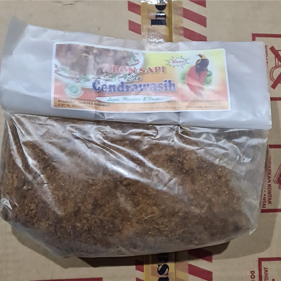 

[Produk OG63] Abon Sapi Cap Cendrawasih 1 KG gj889