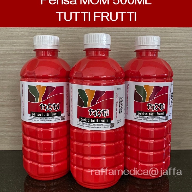 

[KODE V9NUB] Perisa / Essence “MOM” 500ML rasa TUTTI FRUTTI | dikenal sejak 1970