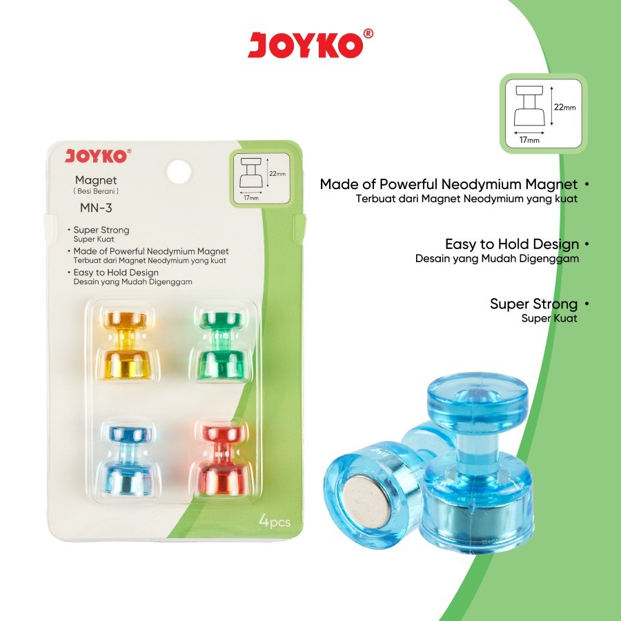 

Magnet Warna Magnet Papan Tulis Joyko MN-3