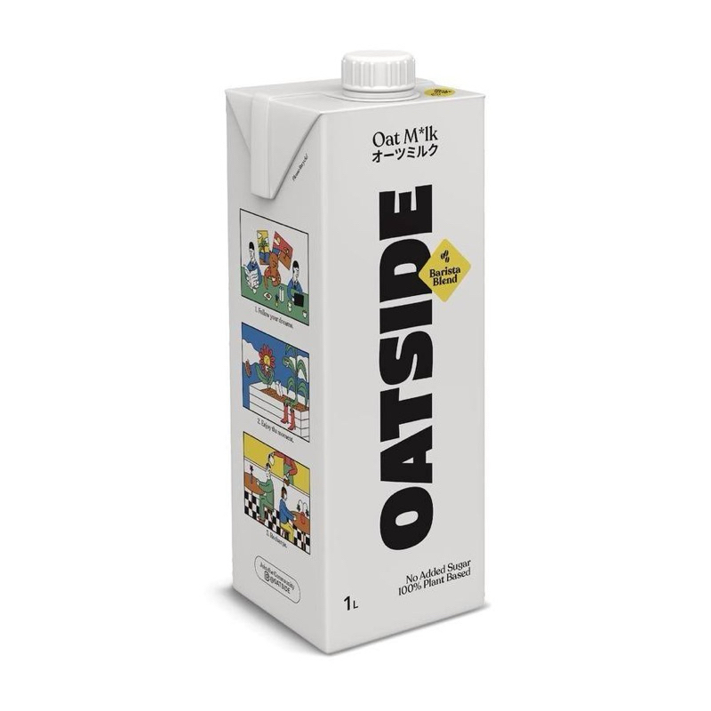 

OATSIDE BARISTA BLEND MILK/ SUSU OAT/GANDUM 1 LITER