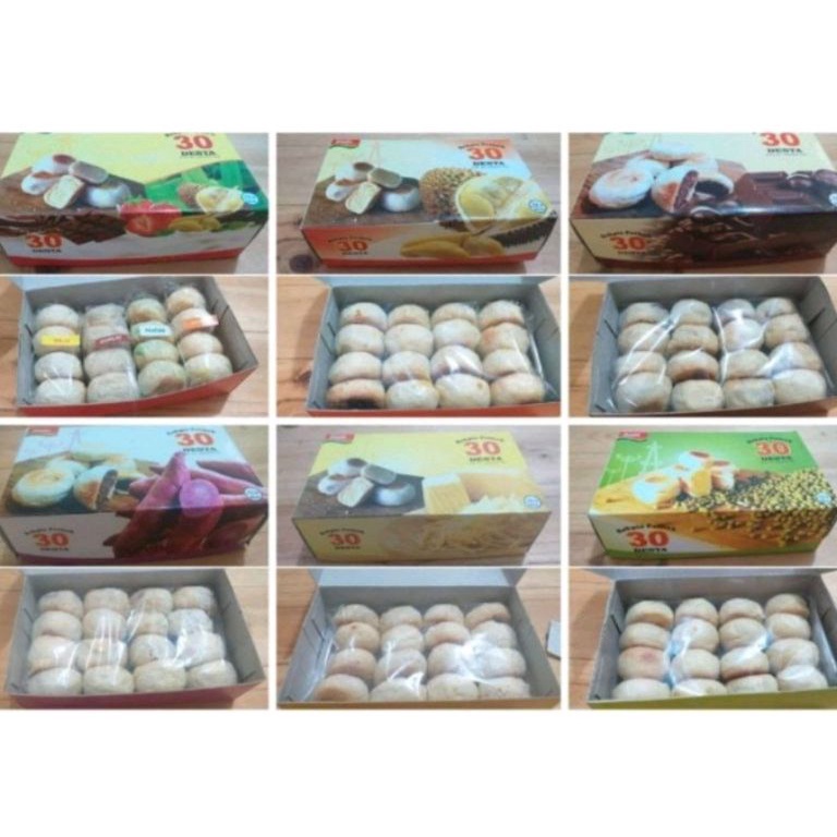 

[♖X28&] Bakpia Pathok 30 ( bakpia kering ) isi 16biji Khas Jogja TERMURAHHH New_Product
