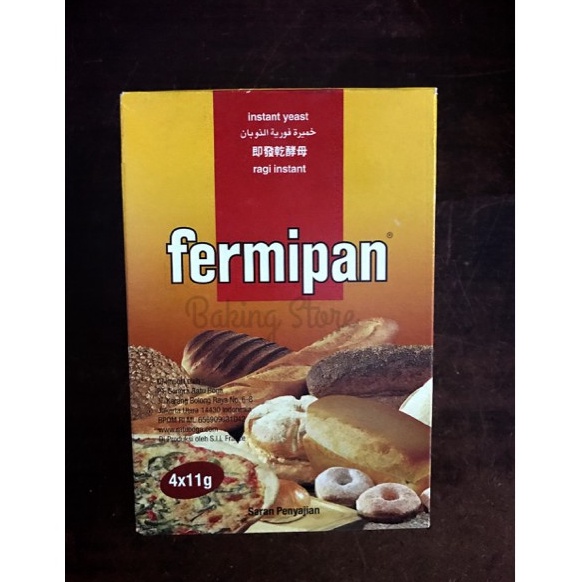 

[♔O31/] Ragi Kering Fermipan 4x11gr Product Impor