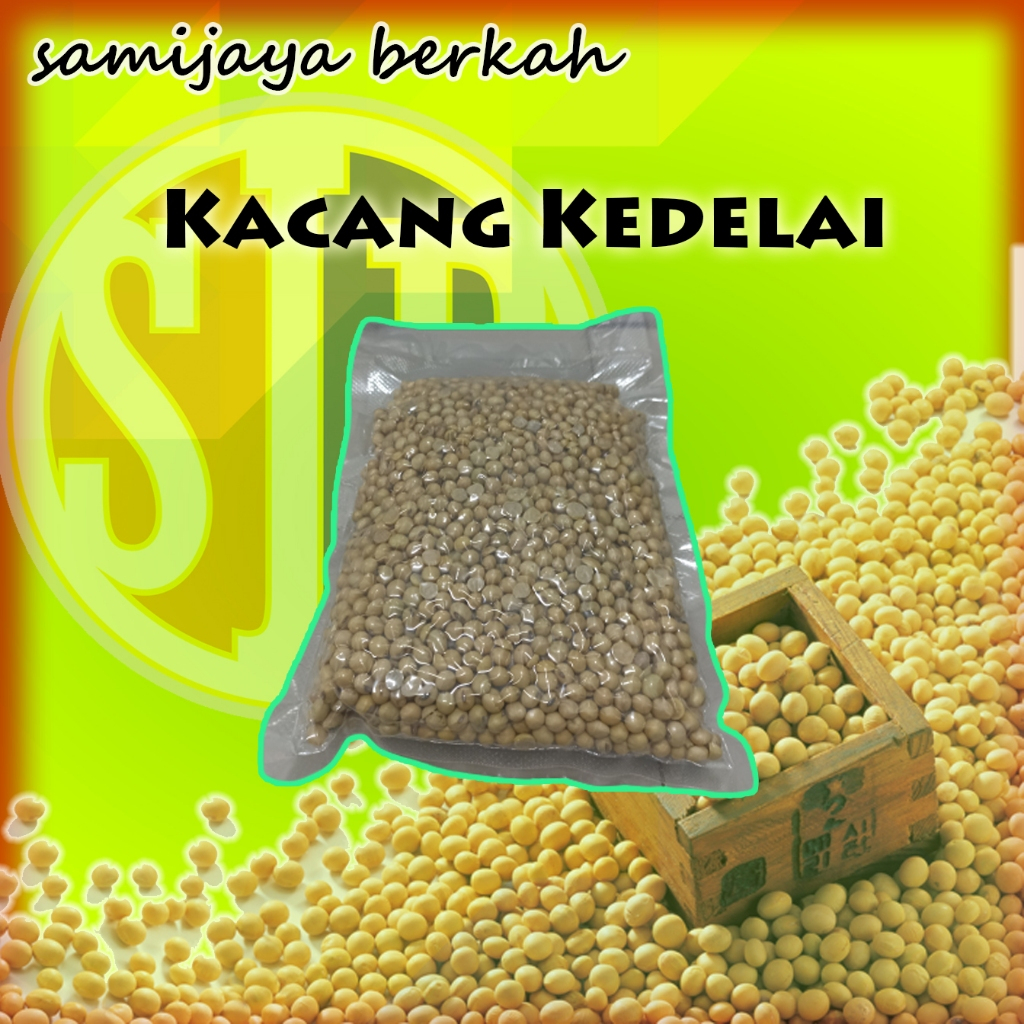 

Kacang Kedelai kemasan 500gr dan 1kg