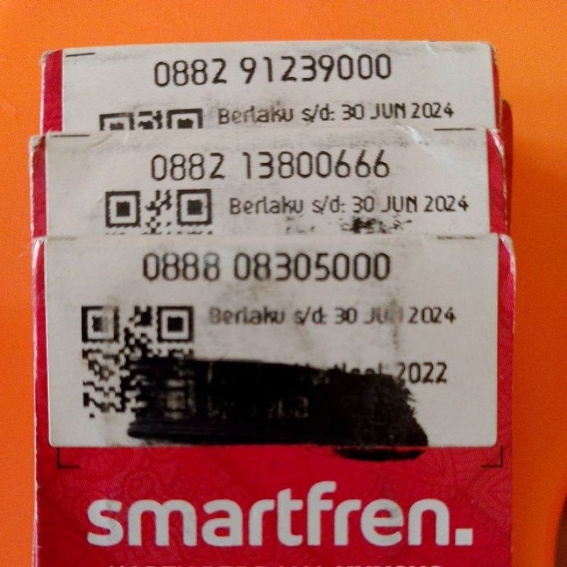 Nomor cantik Smartfren ekor triple