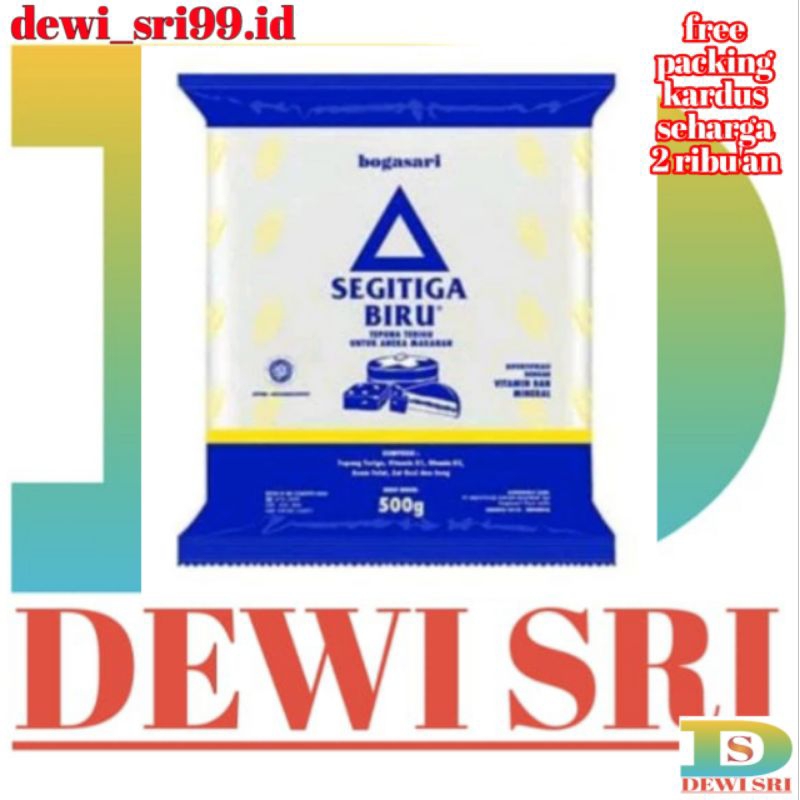 

Tepung SEGITIGA BIRU Kemasan 500gr.