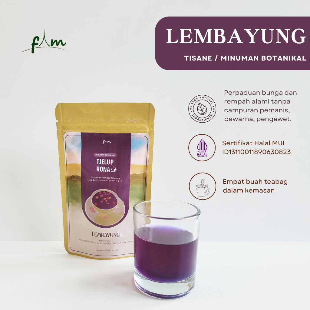 

Artisane Tea Tisane Tjelup Rona Lembayung