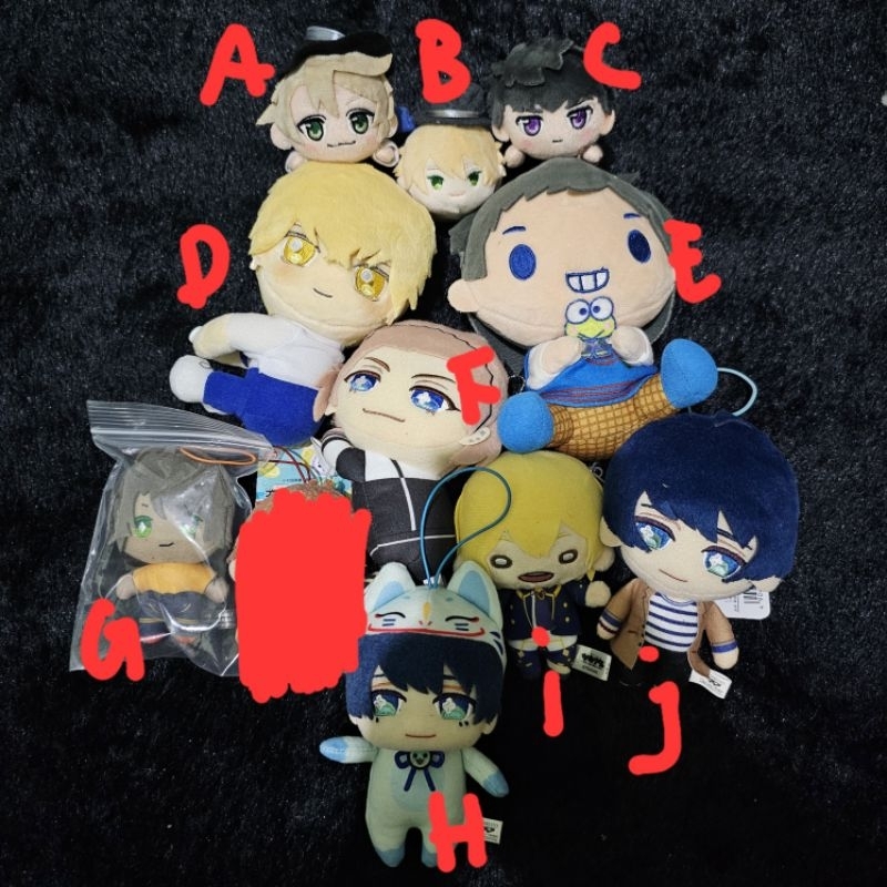 mix nuigurumi plush a3 sanrio twisted wonderland