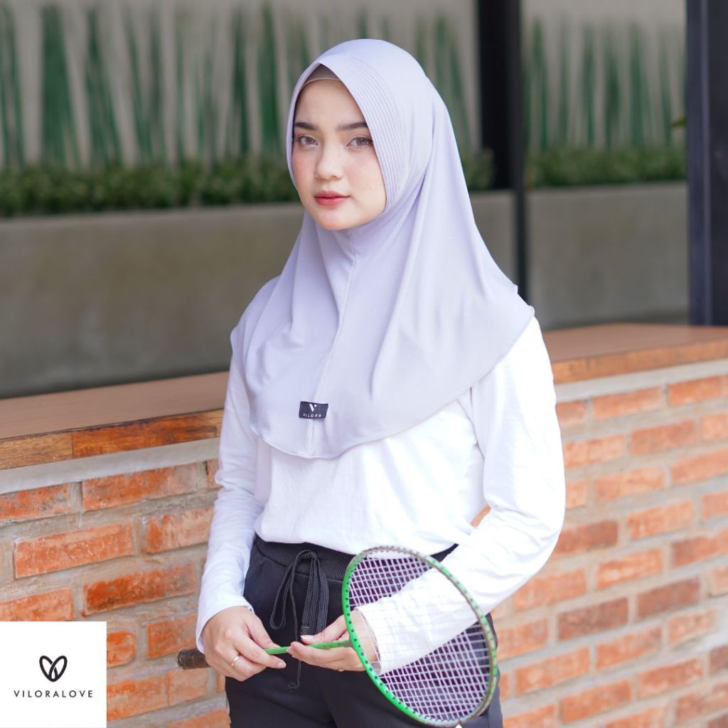 Jilbab Voli Jilbab Olahraga Premium Vilora