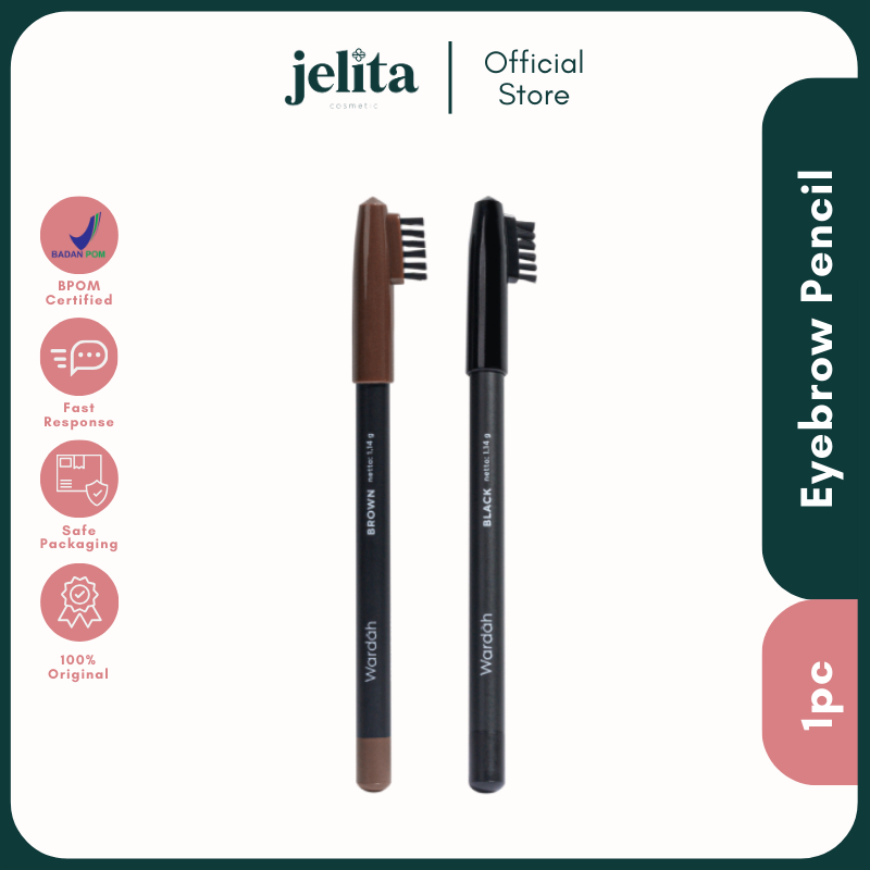 Jelita Cosmetics - Wardah Eyebrow Pencil