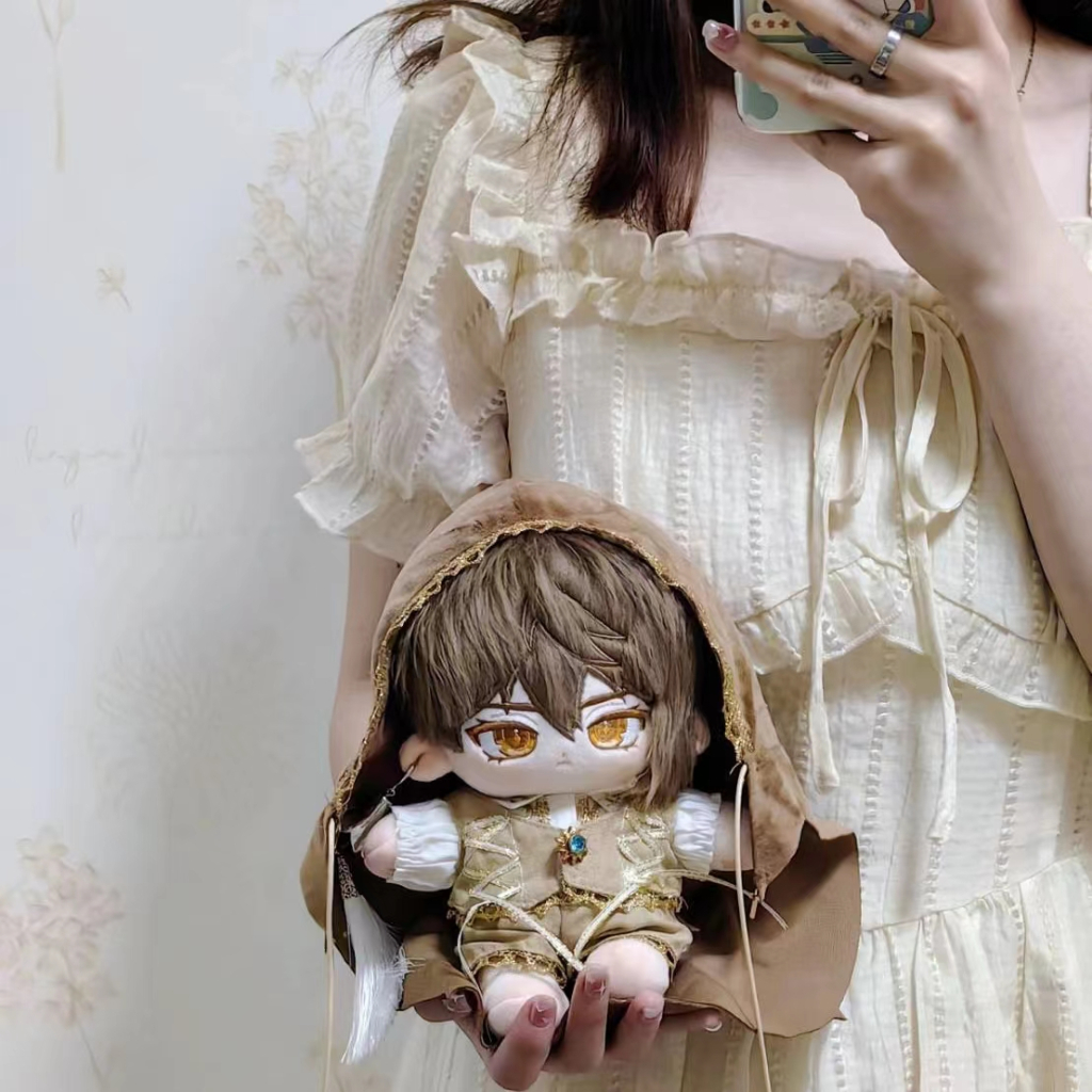 [READY STOCK] doll zhongli genshin impact boneka zhongli doll 20cm panli