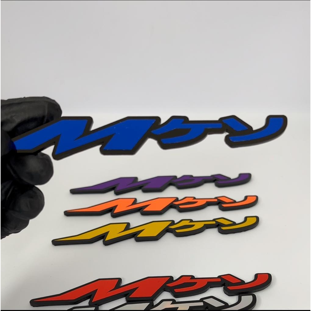 Emblem Timbul Mio Jepang dapet 2 pcs