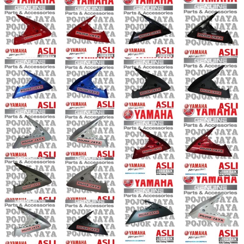 Cover sayap body depan kanan kiri yamaha Soul GT 125 Original