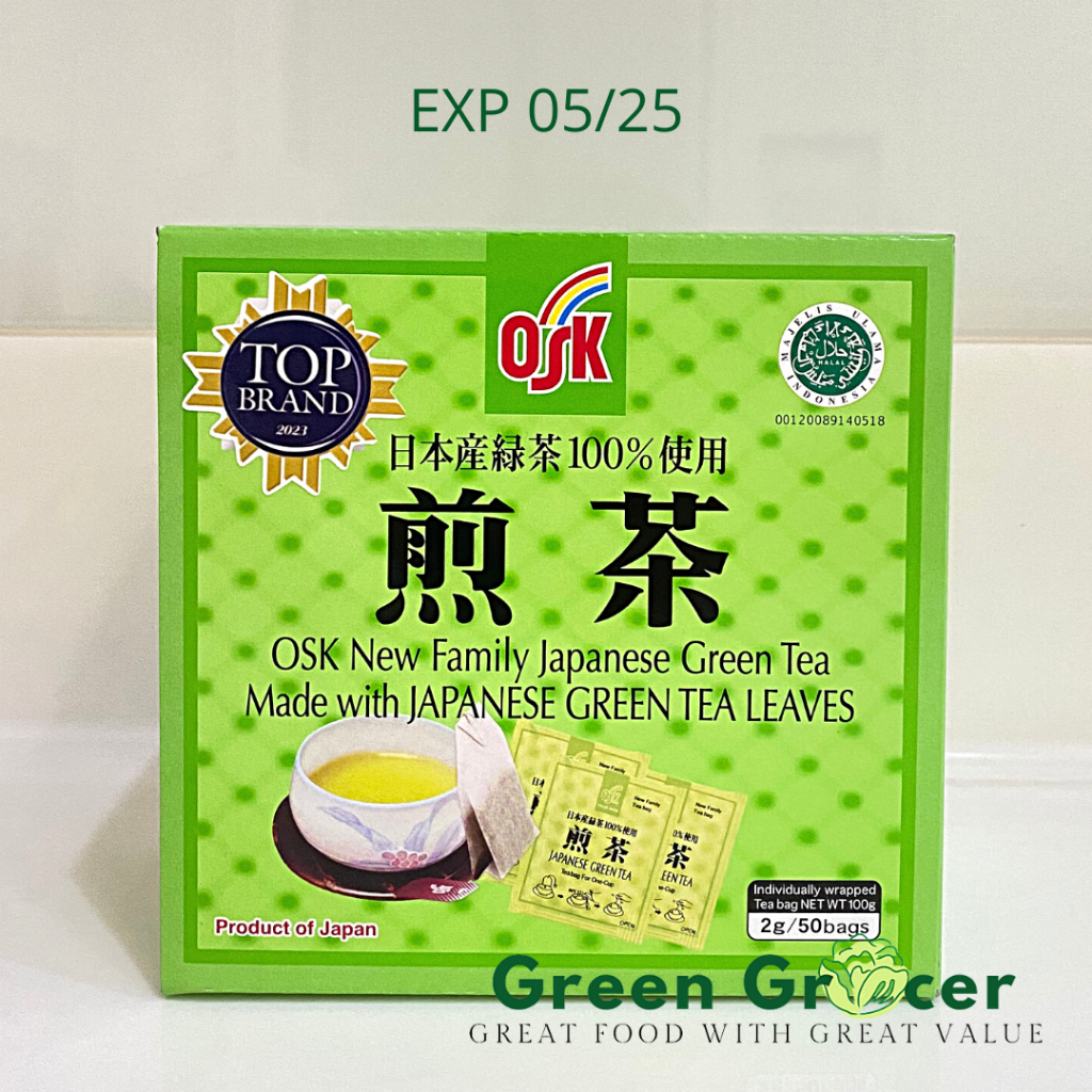

Teh Hijau Green tea OSK / Japanese green tea / isi 50pcs