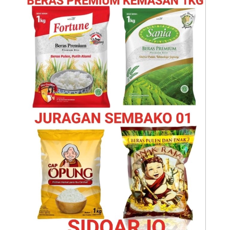 

DiSk0n BERAS PREMIUM KEMASAN 1KG PUNEL PULEN PUTIH ALAMI MURAH RICE 1KG [18]