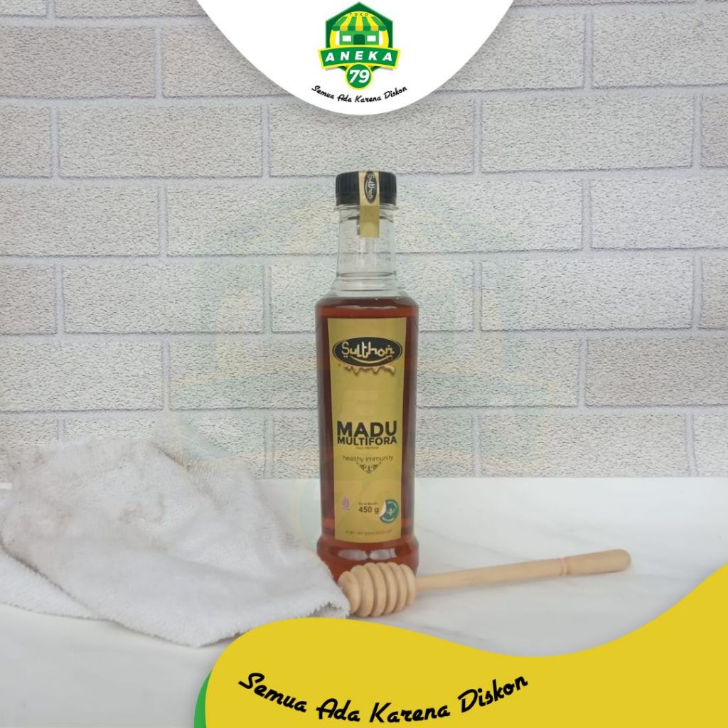 

MADU ASLI MURNI MULTIFLORA 450gram