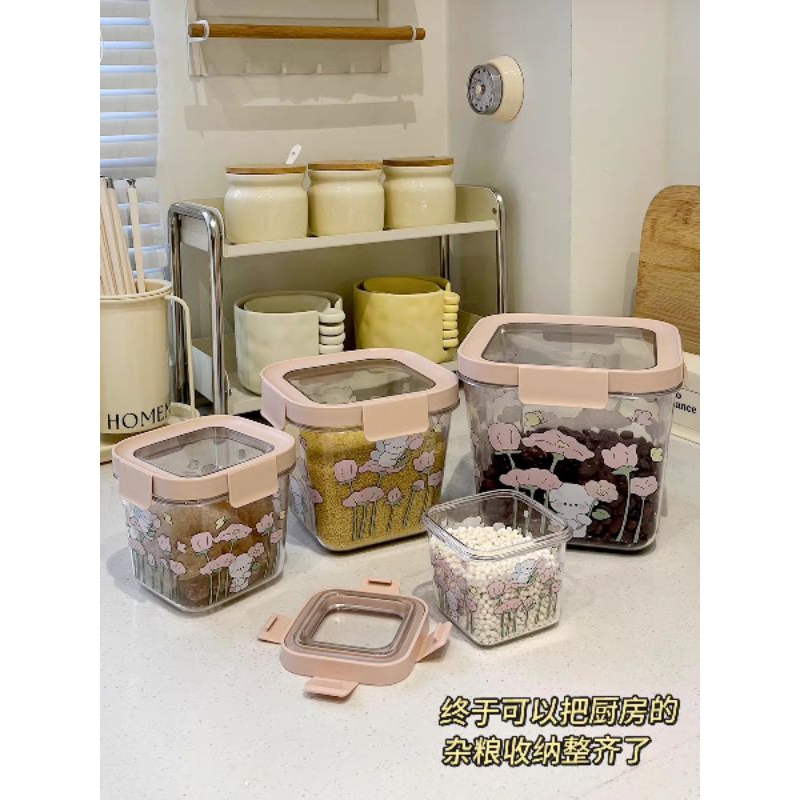 [New] Toples Penyimpanan Snack | Toples Plastik | Toples High Quality | Toples Serbaguna Kedap Udara