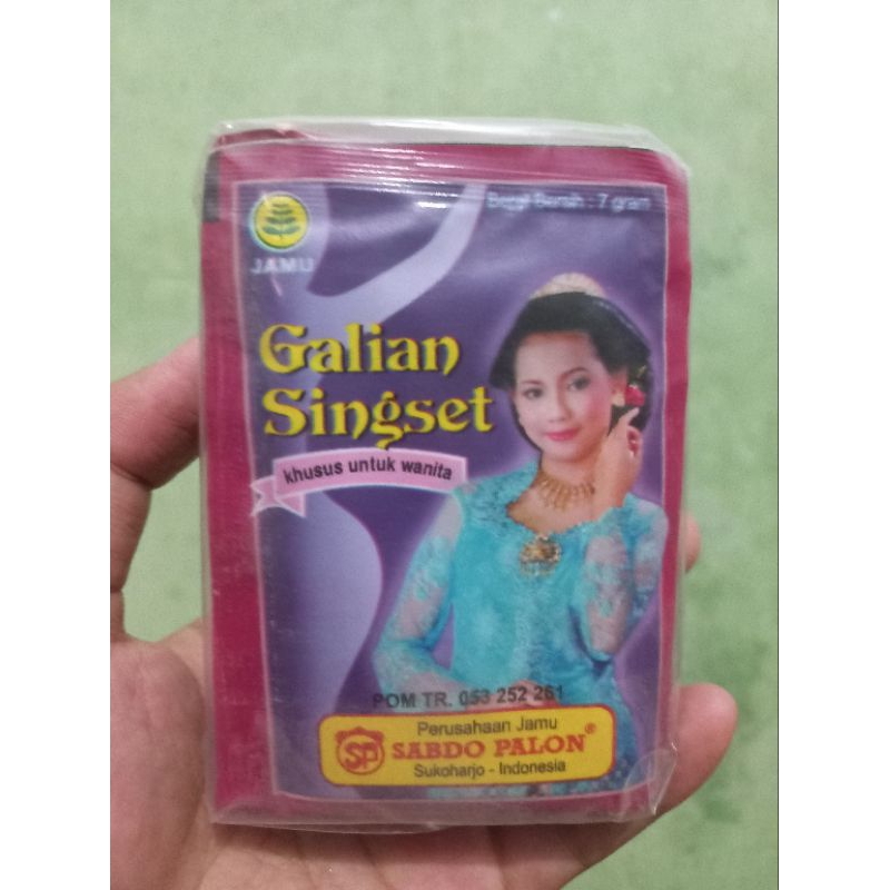 

Jamu Galian singset sabdo palon isi 10 sachet untuk wanita