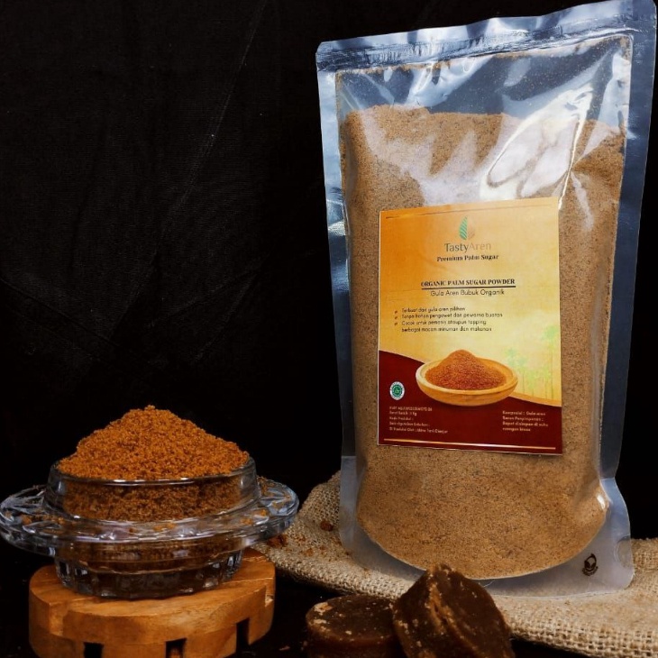 

[KODE LBEQ8] 1 KG / 1000GRM GULA AREN BUBUKANIK PALM SUGAR GULA SEMUTANIK