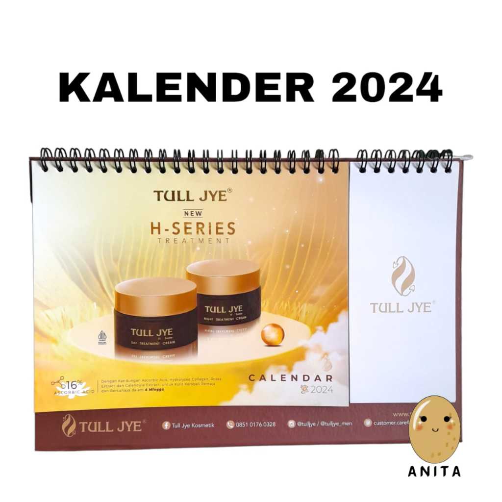 

KALENDER MEJA DUDUK 2024 / CALENDER 2024 KOKOH TEBAL BERWARNA MENARIK