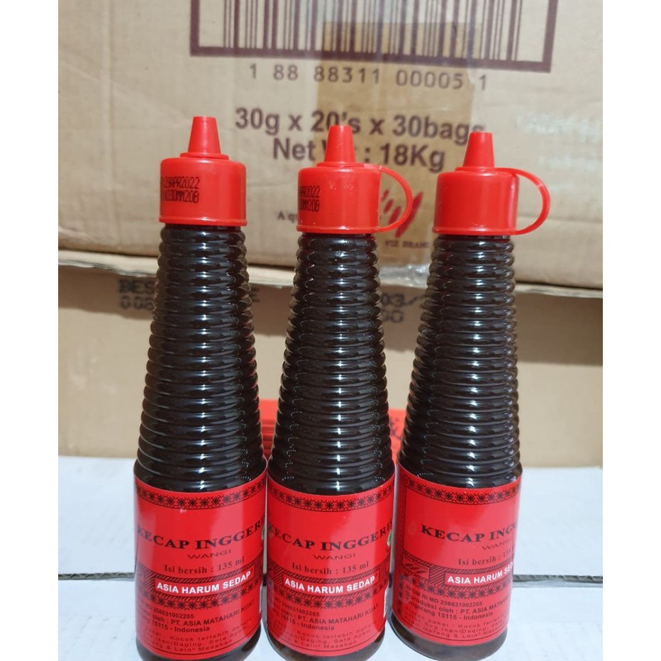 

[KODE 0RE0O] Kecap Inggris Asia Harum Sedap 135ml