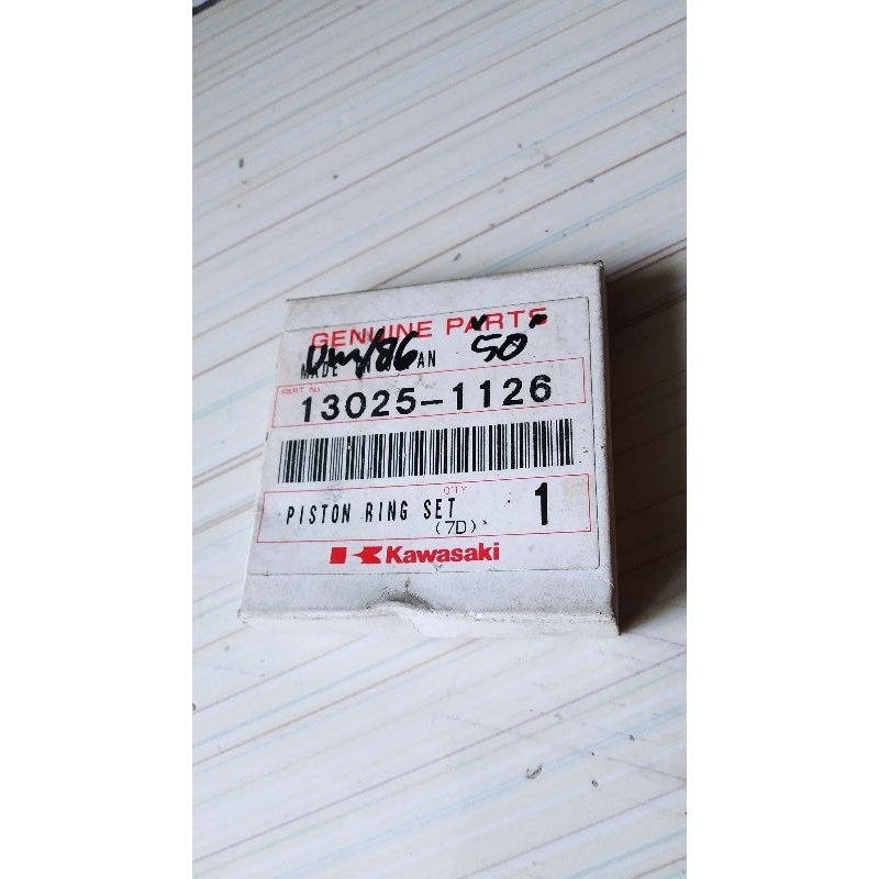 Ring piston seher seker kawasaki Kaze Os 50 Original