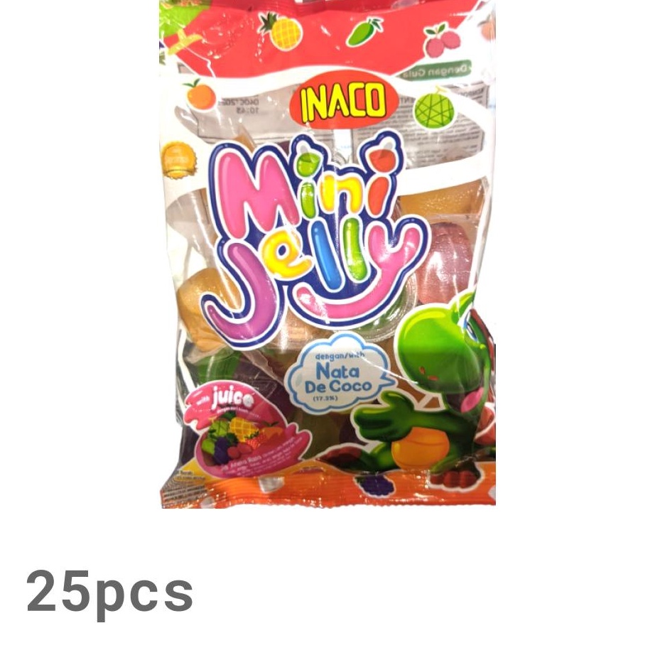 

[KODE 6RDGR] Inaco Mini Jelly Juice 25 pcs