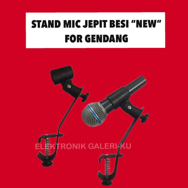 STAND MIC JEPIT BESI “NEW” FOR GENDANG