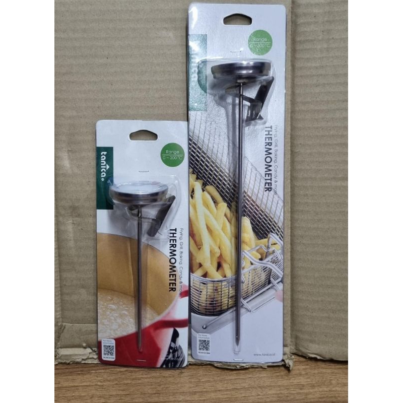 Tanica Frying Thermometer Frying Grill Baking / Termometer Stainless Steel Untuk Suhu Panas Minyak