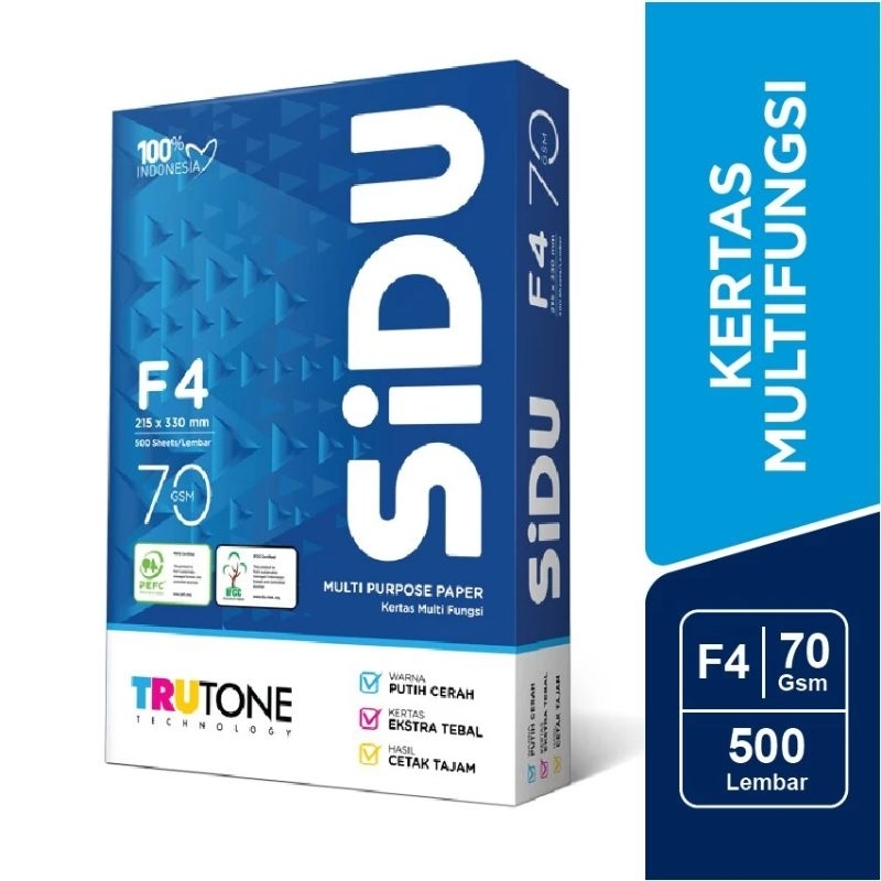 

Kertas Print Fotocopy HVS F4 70 gsm