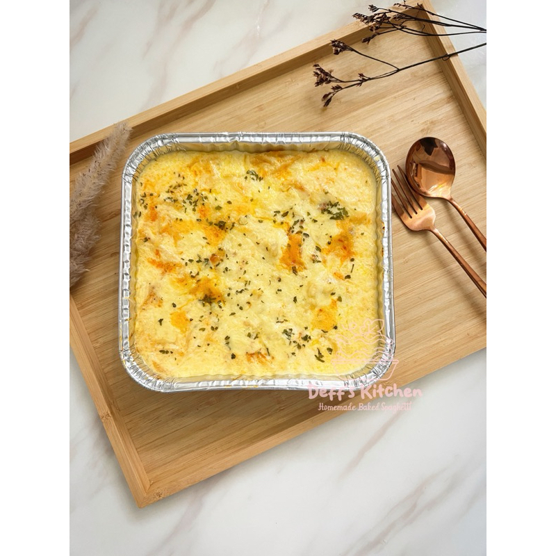 

Baked Cheese Beef Spaghetti / Spaghetti Brulee - Family Size 1400 ml