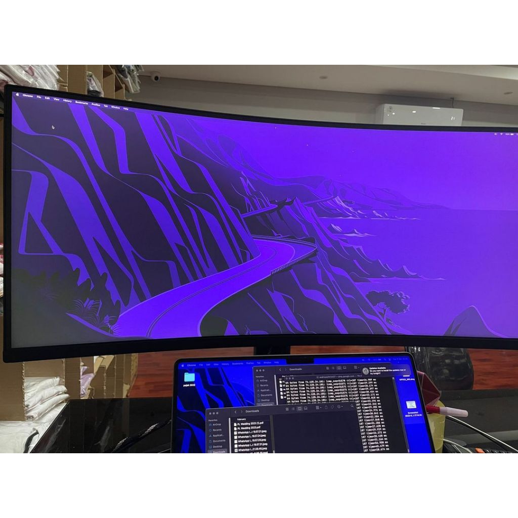 MI Monitor Gaming Curved 34 Inch 144Hz WQHD Original