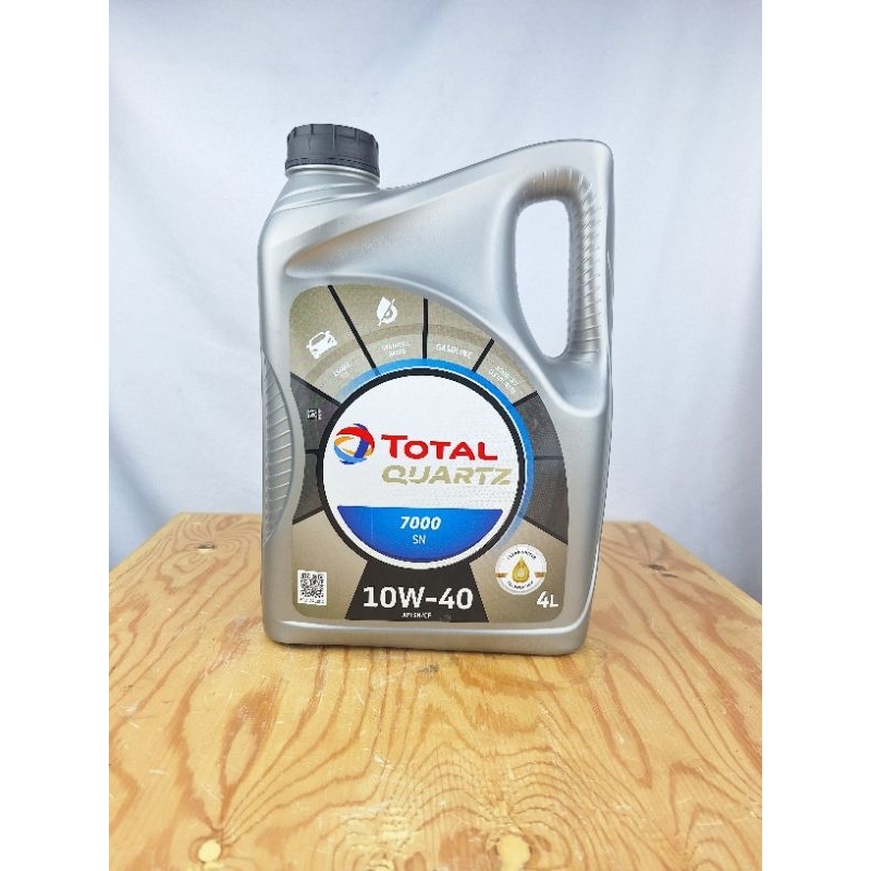 Total Quartz 7000 10W40 SN Galon