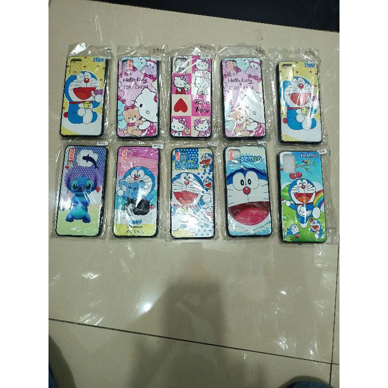 CASE 360 DISNEY DORAEMON Cetak import Realme 5/5i/5S/5pro/3pro/C12/C15/6pro/C17/7i