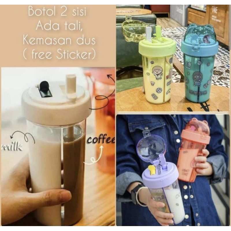 BOTOL 2 SISI KOREAN style