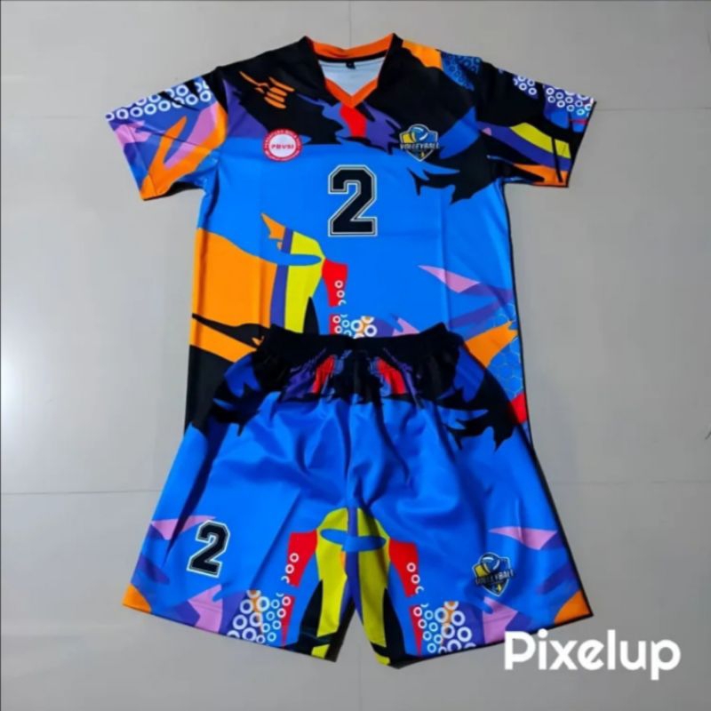 Set Baju Voli Wanita baju voli pullprint  jersey Voli proliga kaos olahraga