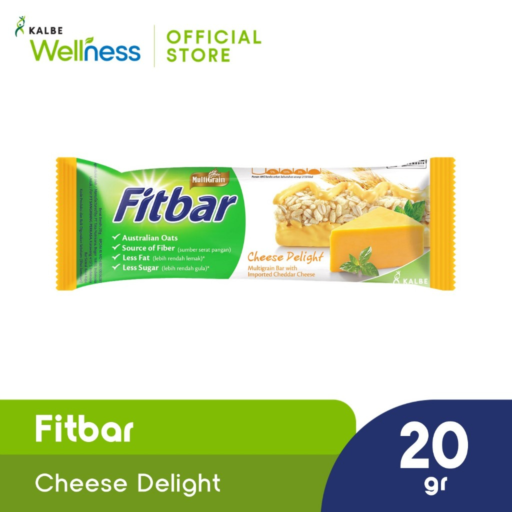 

Fitbar Multigrain Cheese Delight 20gr