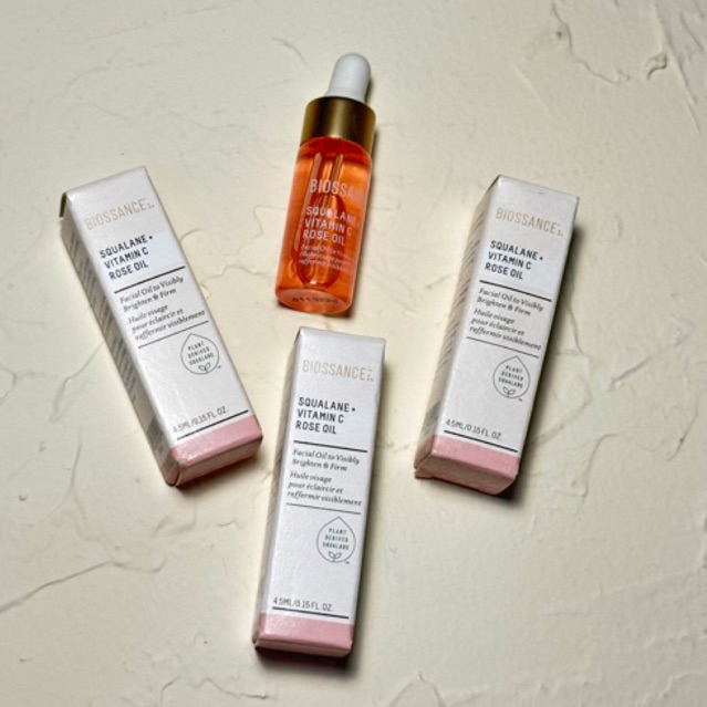 Biossance Squalane + Vitamin C Rose Oil