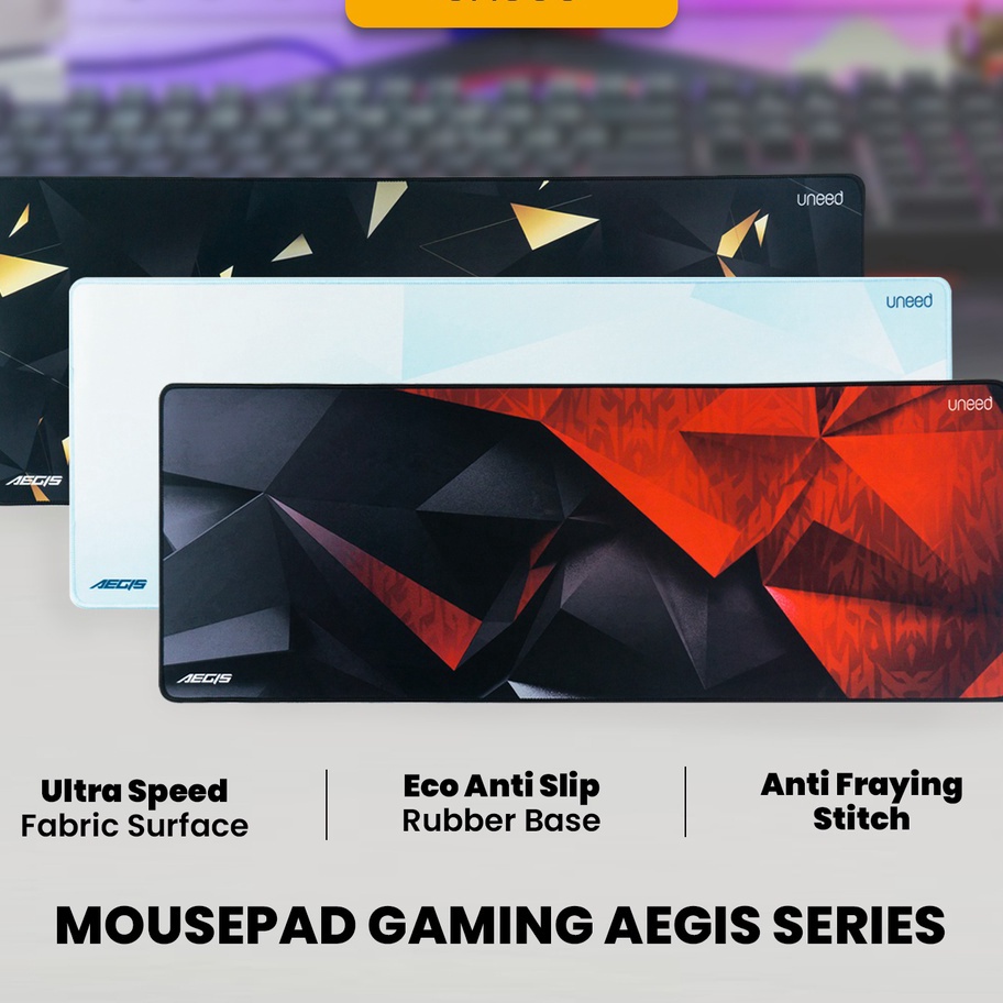 Best UNEED Mousepad Gaming Aegis Speed Edition ➵➭✬