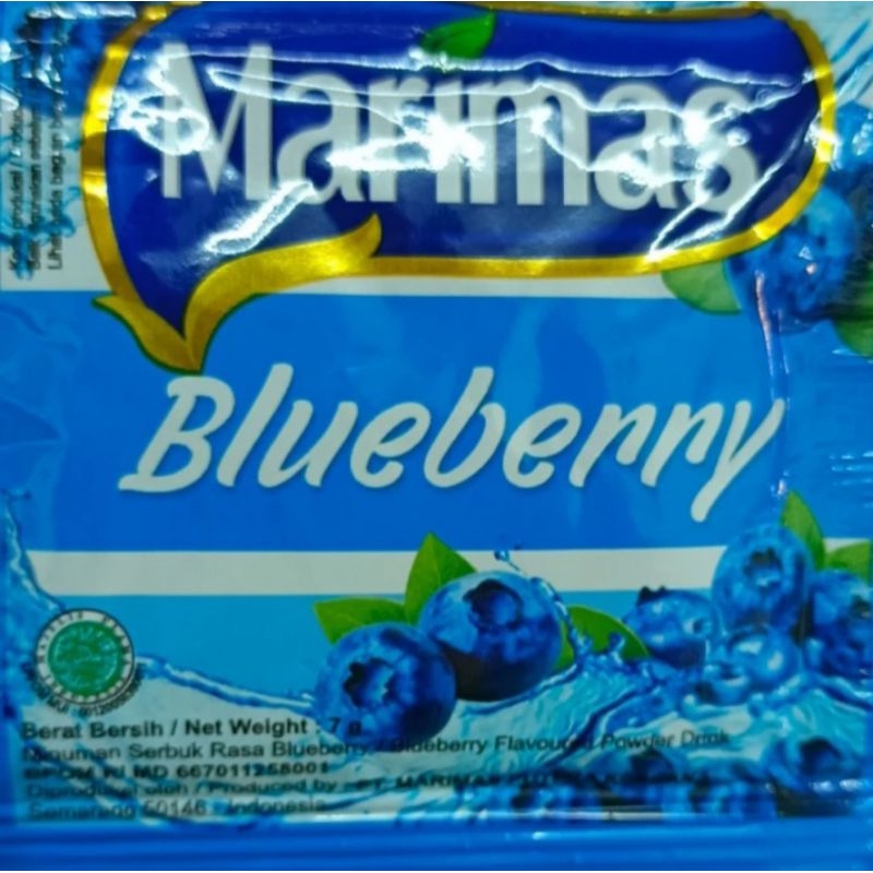 

marimas blueberry 1 renceng isi 10 bungkus