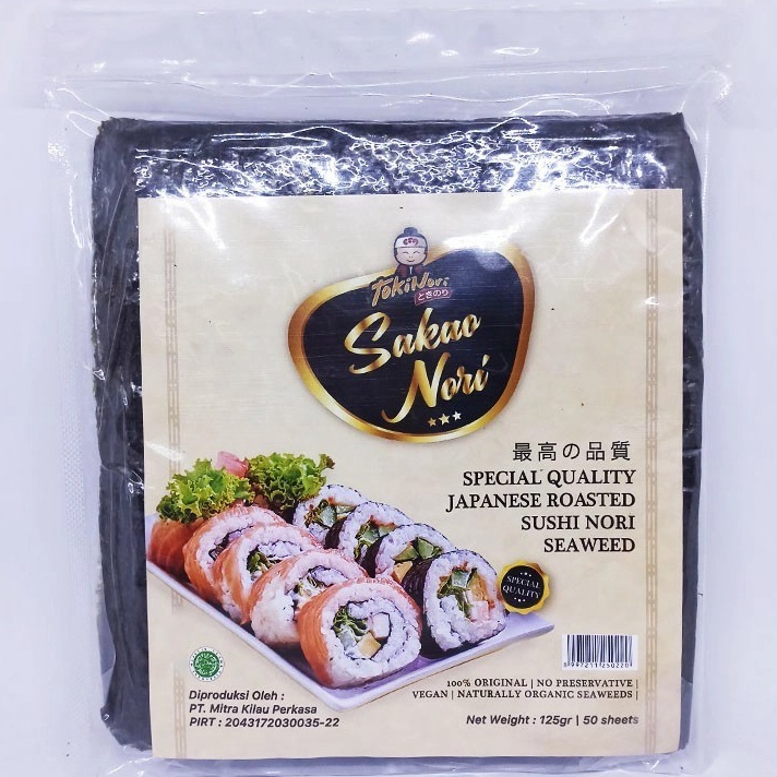 

Big Sale Sakao nori rumput laut Premium Quality 50 sheets Ready