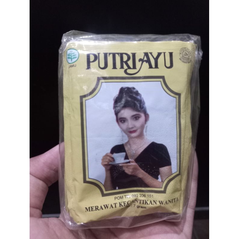 

Putri ayu serbuk Air mancur isi 10 sachet