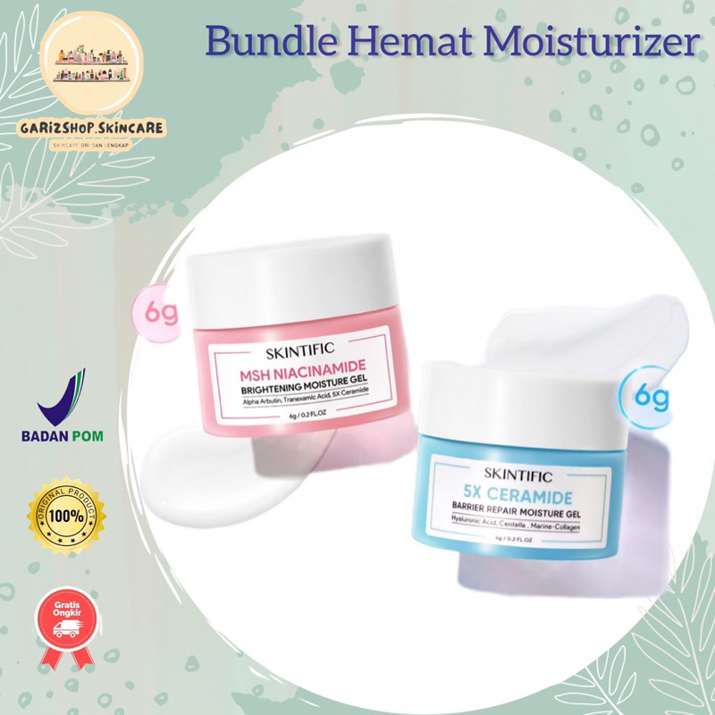 Skintific Moisturizer 6g Niacinamide Barrier Mini Size