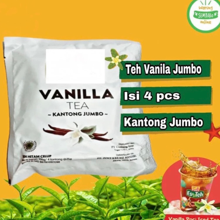 

➯Best Terlaris Teh Vanila Kantong Jumbo N86