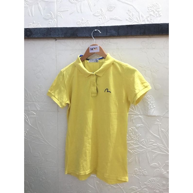 Kaos Polo EVISU - Yellow Edition