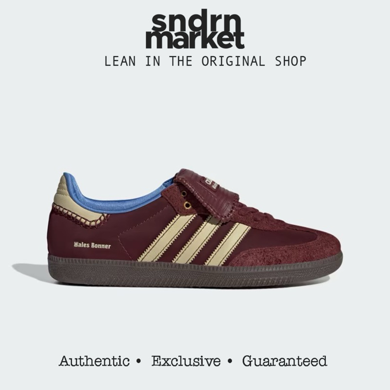 Adidas Samba x Wales Bonner Fox Brown AUTHENTIC