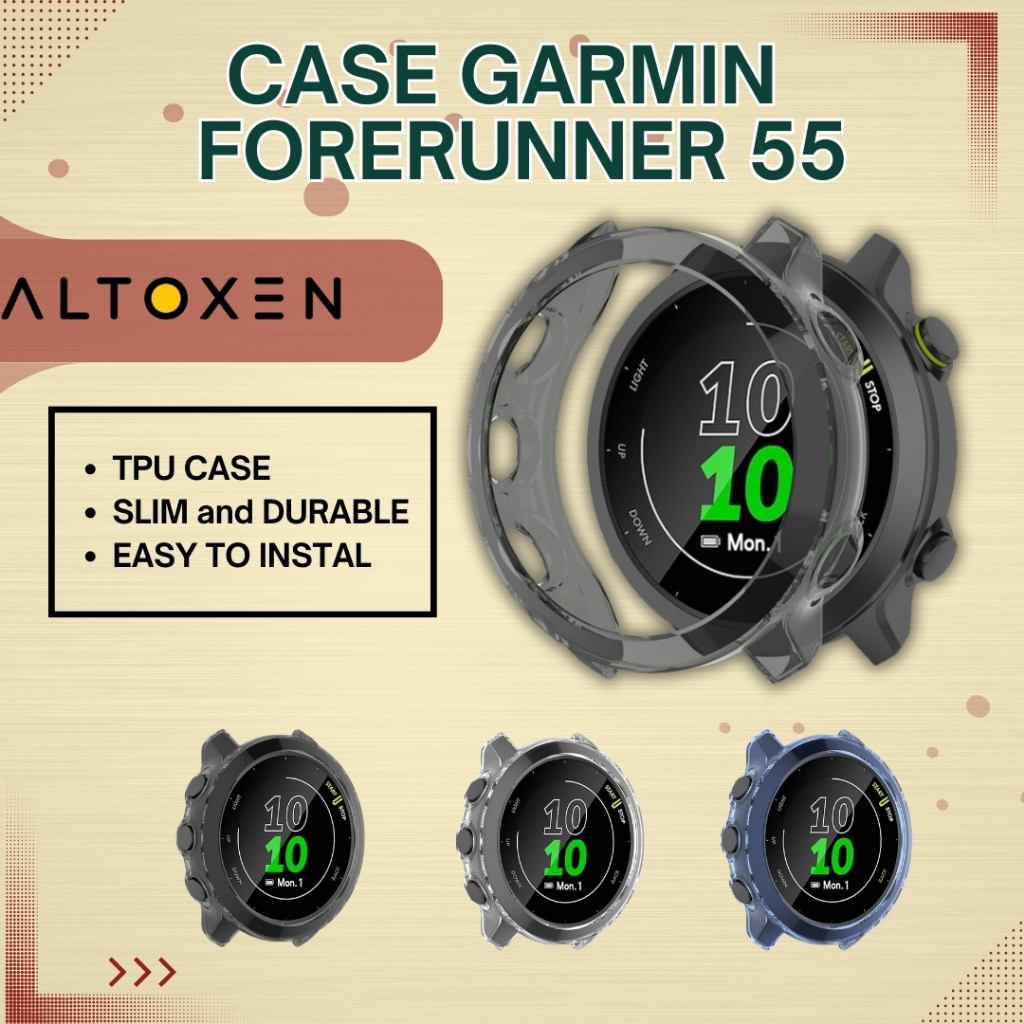 Case Garmin Forerunner 55 / Forerunner 158 Smartwatch Casing Cover Shell Protection