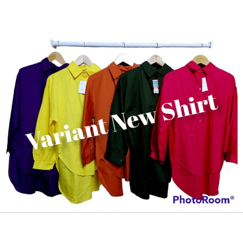 (LD/120Cm)Kemeja blouse atasan wanita katun Import  terbaru dan terlaris