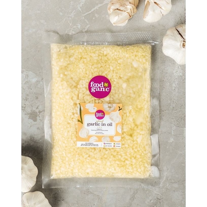 

[KODE 6PYVM] Refill Canola Bawang Putih Cincang dalam Minyak (Minced Garlic in Oil) Refill