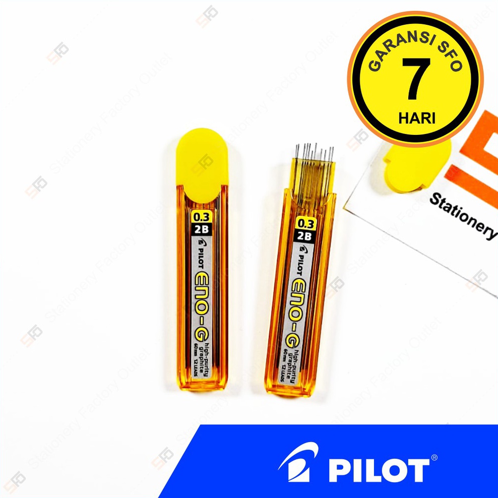 

[☝C10&] Isi Pensil Mekanik Pilot 0.3 mm - 2B HB B 0.3mm Again